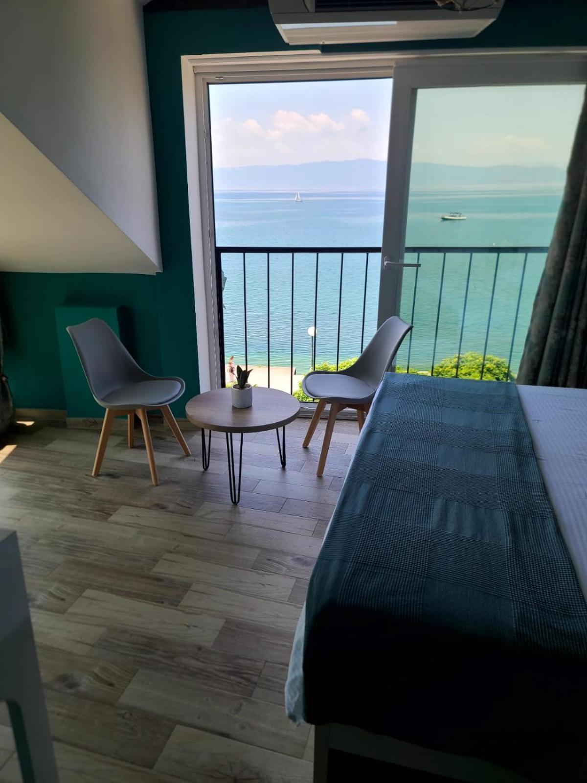 Pier 82 Apartments Ohrid Habitación foto